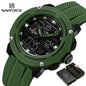 NAVIFORCE Luxury Watch Sport Waterproof Male Clock Date Digital Quartz Men Watch Double Display Wristwatch 2025 New reloj homb
