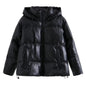 Winter Women's Cold Coat Winter Jackets For Women 2023 Warm Leather PU Parkas Winter Coat Promotion Female Outerwear