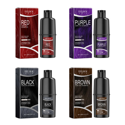 Hair Dye Shampoo Quick Hairdressing Maintain Lasting Color Effect Softening Hair Improve Gloss Herbal Essence Hair Color Shampoo