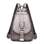 NNEOBA Travel Backpack Women Shoulder School Bag (Bronze)