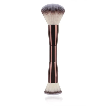 3 styles Double-headed Makeup Brush With Soft Bristles Foundation Brush Blush Brush BB Cream Makeup Brush Portable Makeup Tool