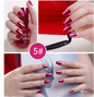 Shiny Mirror Finish Silver Nail Polish