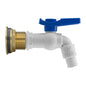Water Butt Brass Kit 1" with White PVC Tap-0