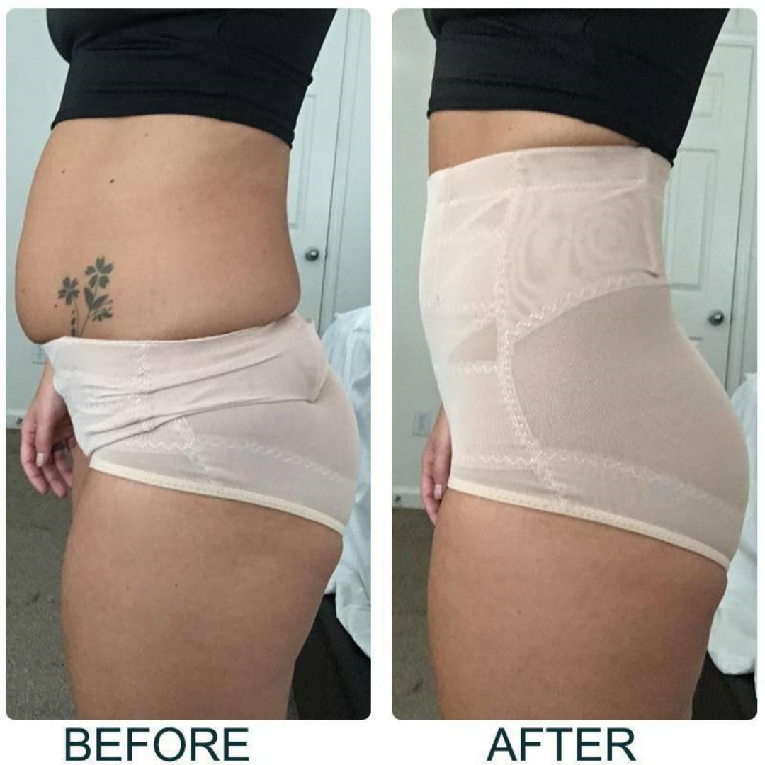Women High Waist Slimming Tummy Control Knickers Shaper Briefs Underwear Panty---S  Code