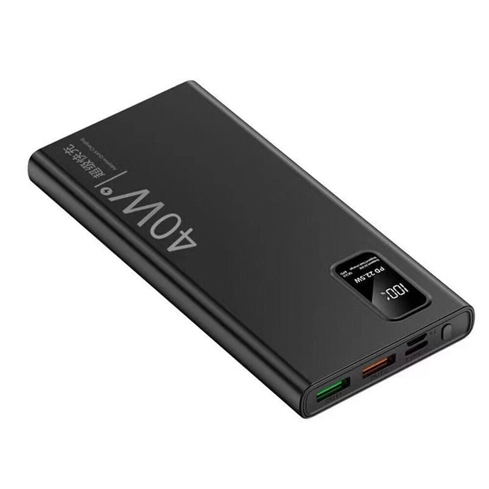 40W 20000mAh High-capacity Power Bank, Ultra-fast Charging, Compatible With IPhone, Samsung, Huawei And Other Mobile Phones.