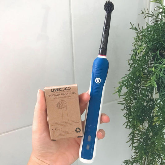 LiveCoco™ Recyclable Toothbrush Heads - RARE OFFER (USA Exclusive)