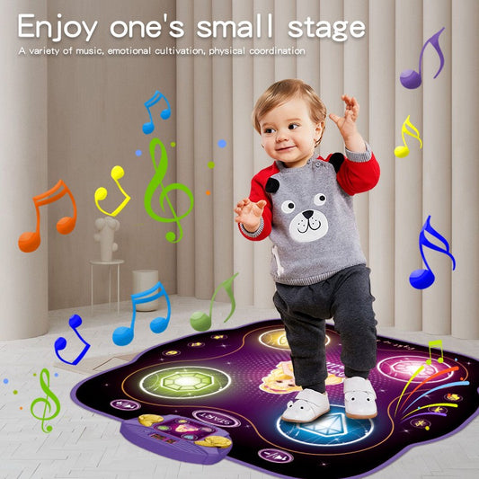 Dance Mat Toys For 3-12 Year Old Kids Electronic Dance Pad Children's Gift UK
