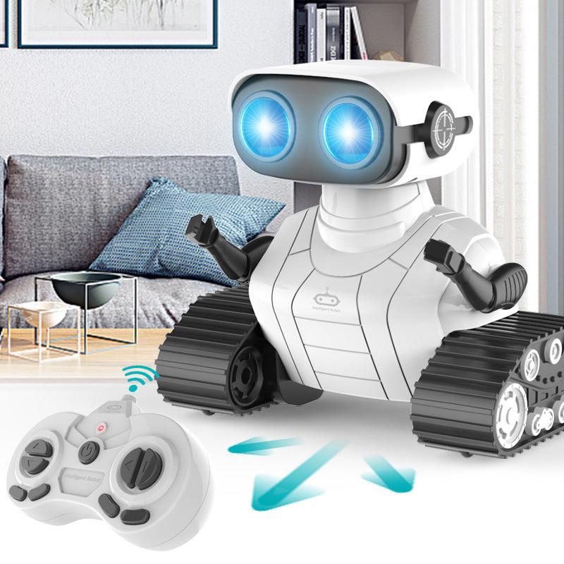 Children's Sound And Light Dancing Rechargeable Remote Control Robot Toys