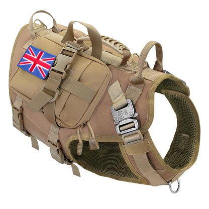 Tactical Dog Harness Military No Pull Pet Harness Vest