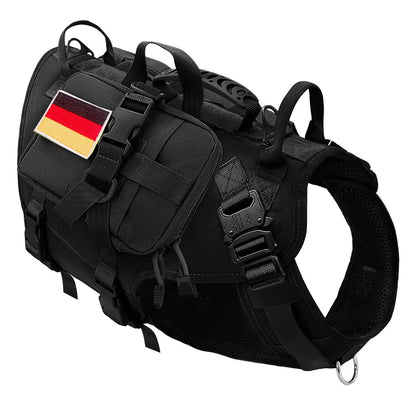 Tactical Dog Harness Military No Pull Pet Harness Vest