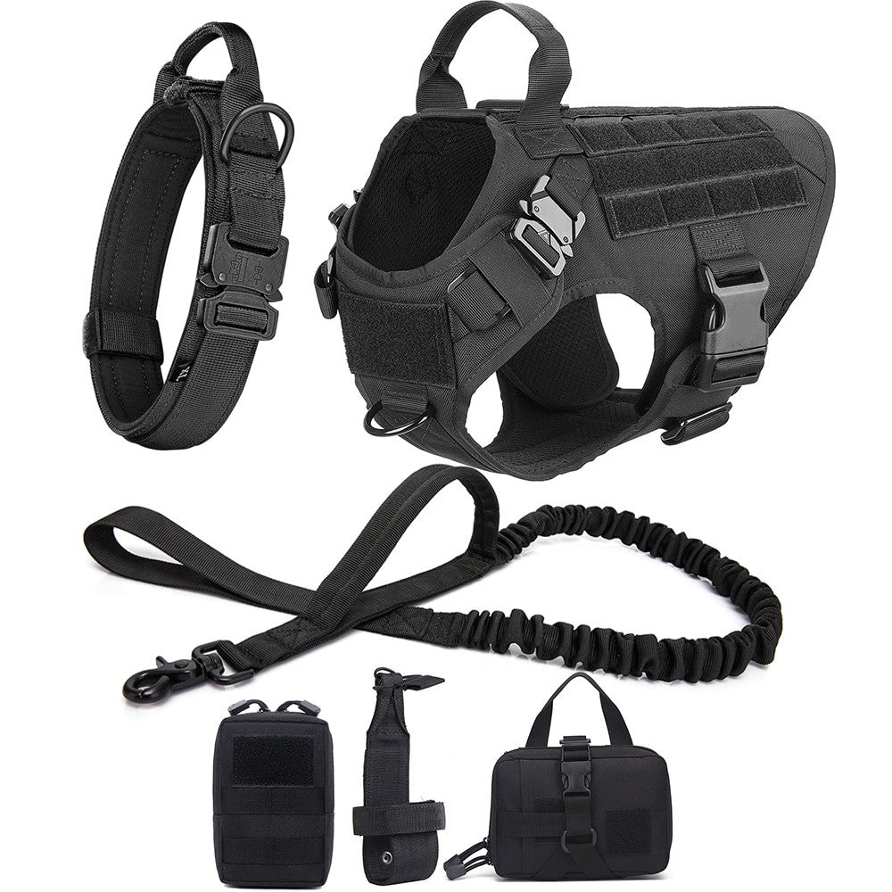 Military Dog Harness And Leash Kits