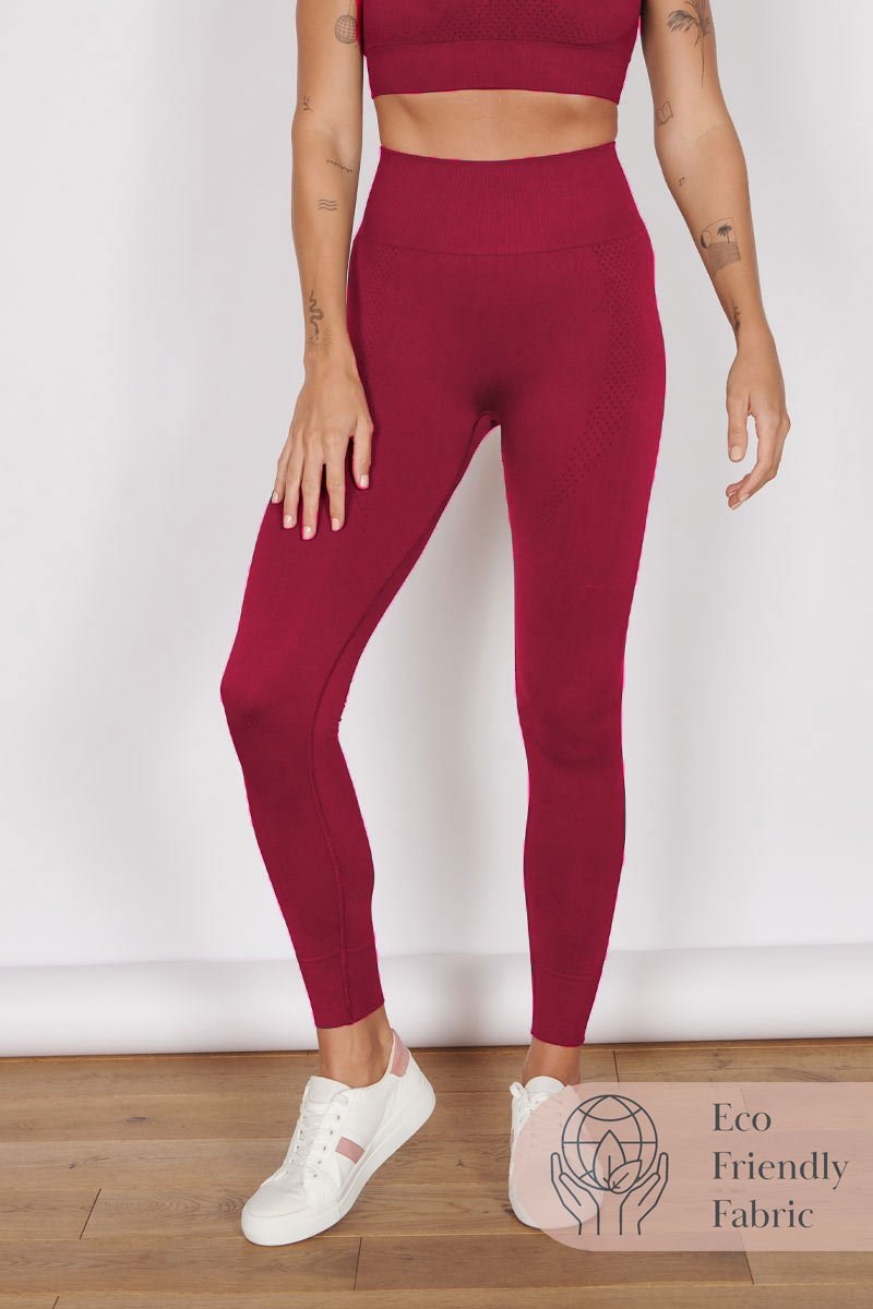 Piper Magenta Petite Seam Free Sports Leggings