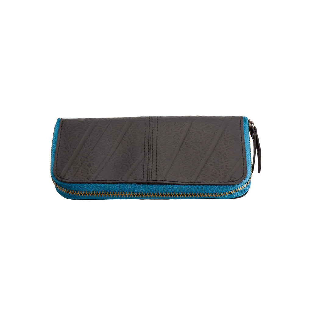 Caroline Long Zip Vegan Purse (6 Colours Available)-8