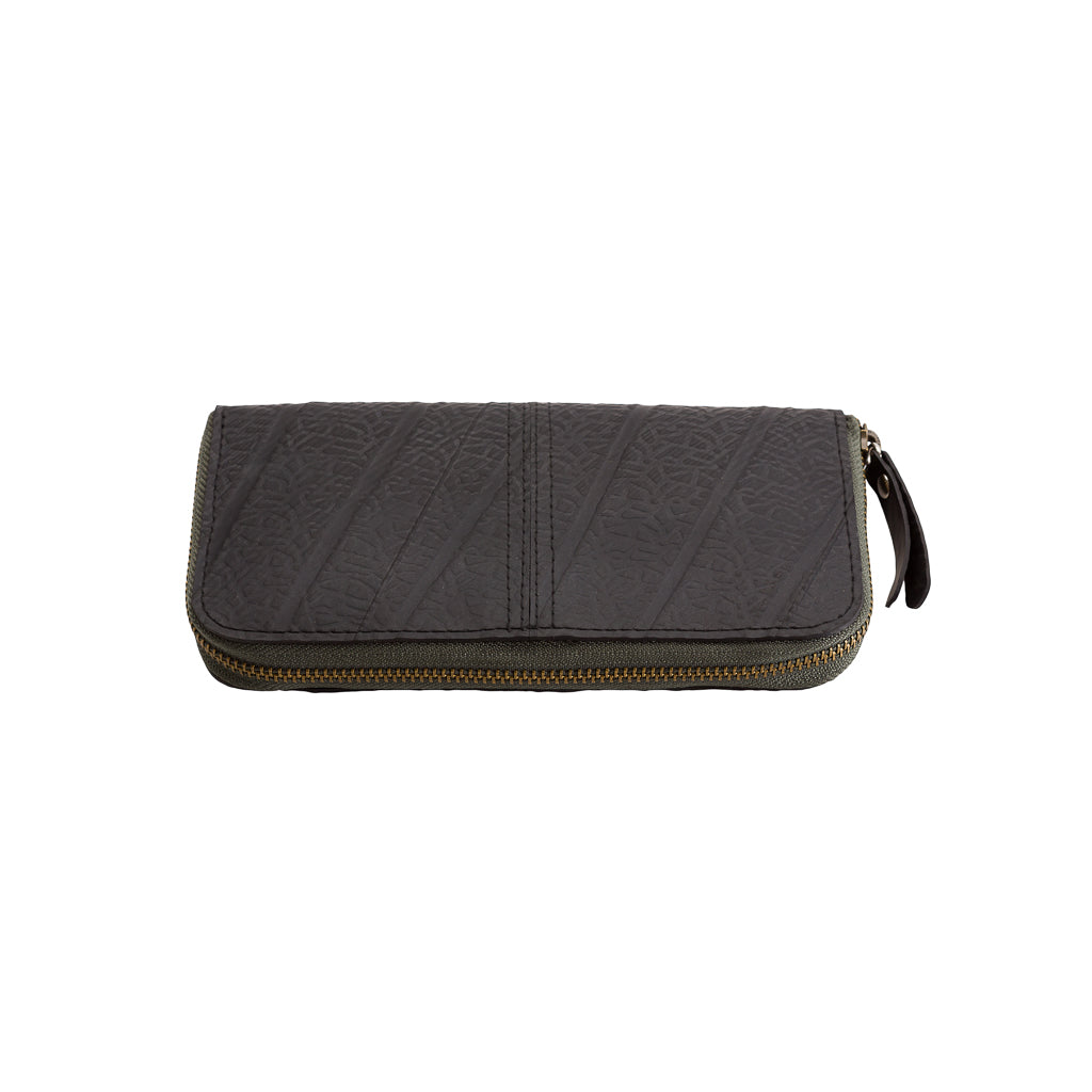Caroline Long Zip Vegan Purse (6 Colours Available)-6