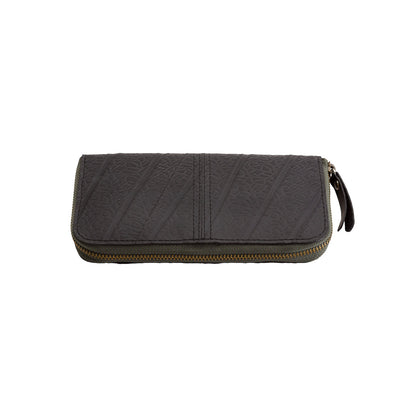 Caroline Long Zip Vegan Purse (6 Colours Available)-6