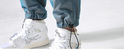 Streetwear Cargo Pants Men Reflective Loose Hip Hop Casual Pants Mens Harem Pant Harajuku Jogger Sweatpant Men Trousers