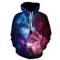 3D Hoodies Men Couple Wolf printed Hoodie Animal Hoody Sweatshirt Casual Tracksuit Pullover Jacket Autumn