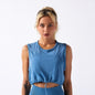 Sportswear Yoga Set Women GYM Clothing Solid Loose Tank Drawstring Crop Top Leggings Set Workout Running Fitness Tracksuit