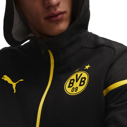 Borussia Dortmund Casual hooded presentation jacket 2023/24 - Puma