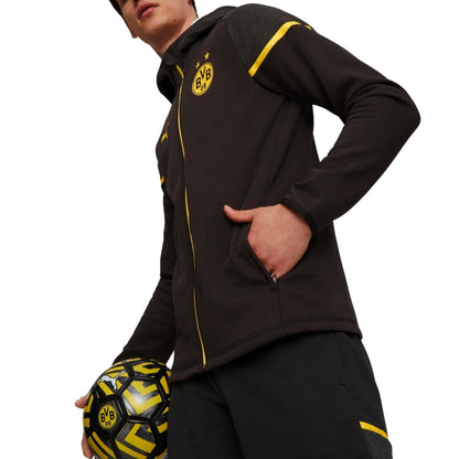 Borussia Dortmund Casual hooded presentation jacket 2023/24 - Puma
